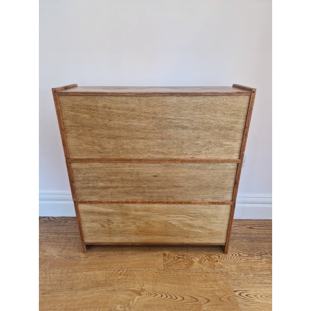 Vintage Minty Limited Oak Barrister Bookcase, 1930s For Sale - Image 10 of 14