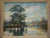 Traditional 1980s Oil on Board Landscape Riverside Painting - Signed For Sale - Image 3 of 10
