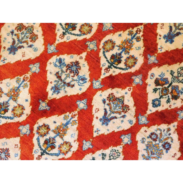 Early 21st Century Persian Zollanvari Tribal Rug. 5'x 6' For Sale - Image 12 of 13