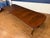 Georgian Style Multi-Banded Mahogany Dining Table by Leighton Hall - Showroom Sample For Sale - Image 9 of 18
