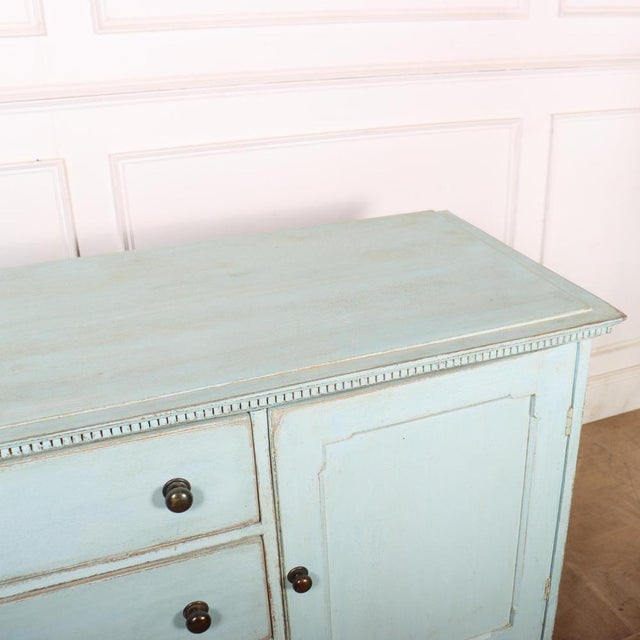 West Country Painted Dresser Base For Sale - Image 9 of 11