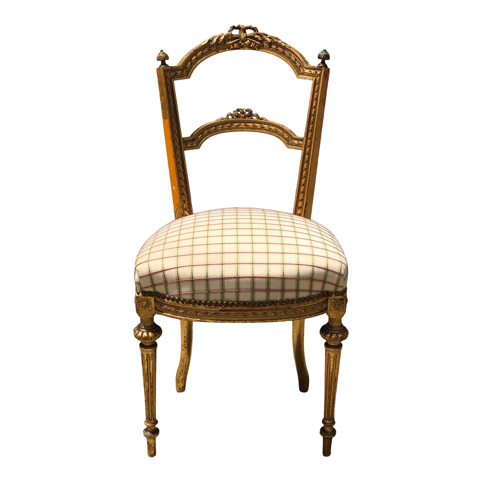 Early 19th Century Hand Painted French Antique Wooden Chair Chairish