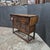Wood 1940s English Oak Sideboard With Carved Cabinet Doors and Drop Ends For Sale - Image 7 of 11