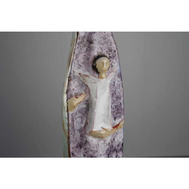 Mid‑Century Ceramic Sculpture by Perignem, Belgium, 1960s For Sale - Image 4 of 13