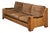 Vintage Three-Seater Sofa in Mohair and Oak, Belgium, 1940s For Sale