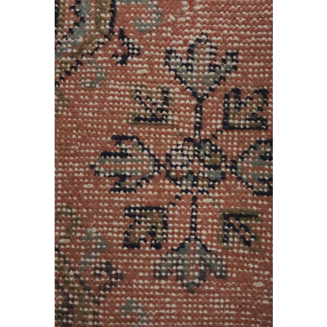 Turkish Oushak Runner With Eclectic Style 2'8'' X 22'4'' For Sale - Image 11 of 12