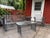 Dark Gray Woodard MCM Glider Sofa and Chair Patio Set, 3 Pieces For Sale - Image 8 of 12