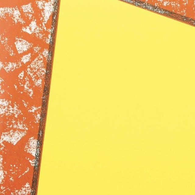 Painting - Poster Robert Mangold Homage to Vincent Van Gogh 1990. Poster by Robert Mangold; homage to Vincent Van Gogh...