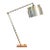 Italian Architectural Desk Brass Lamp For Sale