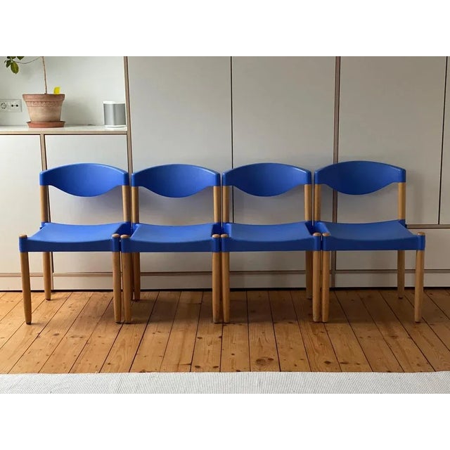 Strax Dining Chairs by Hartmut Lohmeyer for Casala, 1950s, Set of 4 For Sale - Image 11 of 11
