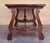 20th Dining or Console Table of Walnut with Lyre Legs and Heavy Top, Spain For Sale - Image 9 of 18