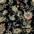 House of Hackney Flora Fantasia Wallpaper - Noir, Sample For Sale