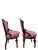 Victorian Antique Victorian Carved Walnut Parlor Chairs - Pair For Sale - Image 3 of 12