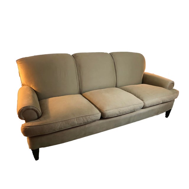 Henredon Ralph Lauren Neutral Down Fill Sofa Chairish