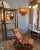 Murano Orange Glass Wall Sconce by Venini, 1970s For Sale - Image 4 of 8
