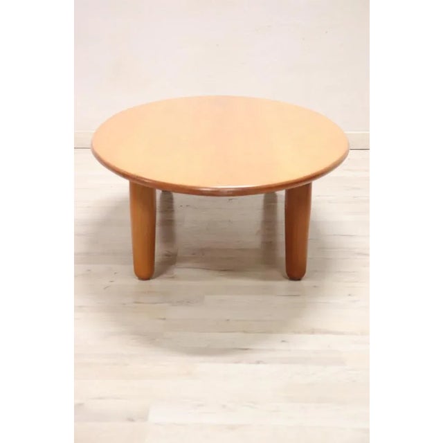 Cassina Large Oval Coffee Table by Cassina, 1980s For Sale - Image 4 of 8