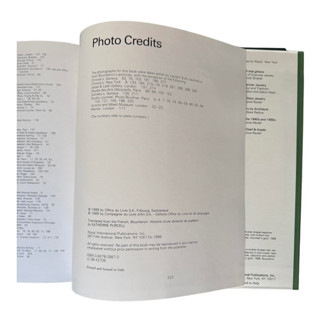 1980s Boucheron Four Generations of a World-Renowned Jeweler Book by Giles Néret For Sale - Image 11 of 12