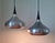 Mid-Century Orient Pendants Orient by Jo Hammerborg for Fog & Mørup, Denmark, 1968, Set of 2 For Sale - Image 13 of 15
