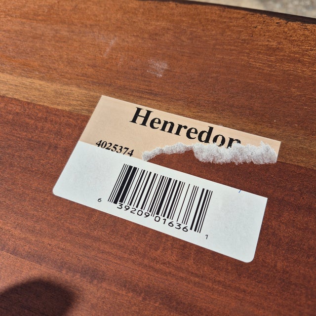 Late 20th Century Henredon Regency Style Mahogany 4-Tier Side Tea Table Cart Dumbwaiter Etagere Accent Table (37x22") For Sale - Image 11 of 13