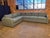 A beautiful L-shaped two-part sectional sofa designed by Milo Baughman for Thayer Coggin, reupholstered in high-quality...