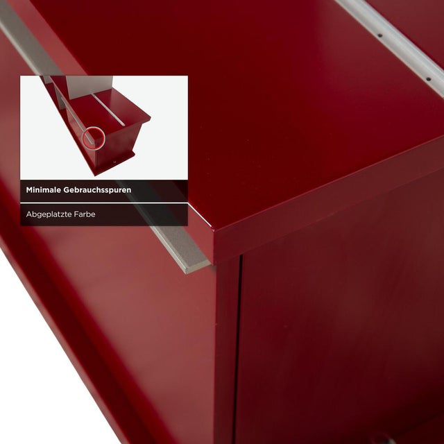 Red Wooden Sideboard from Piure For Sale - Image 6 of 14