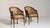 Mid 20th Century France Hollywood Regency Brown Wood Armchair For Sale - Image 9 of 11