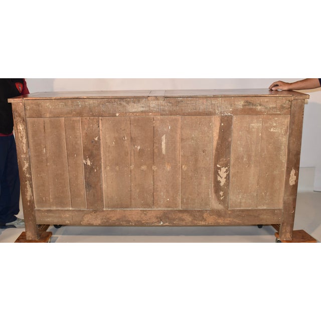 Wood 18th Century French Directoire Enfilade Made From Walnut For Sale - Image 7 of 13