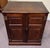 Antique Arts and Crafts English Oak Cabinet C. 1910 For Sale - Image 4 of 12