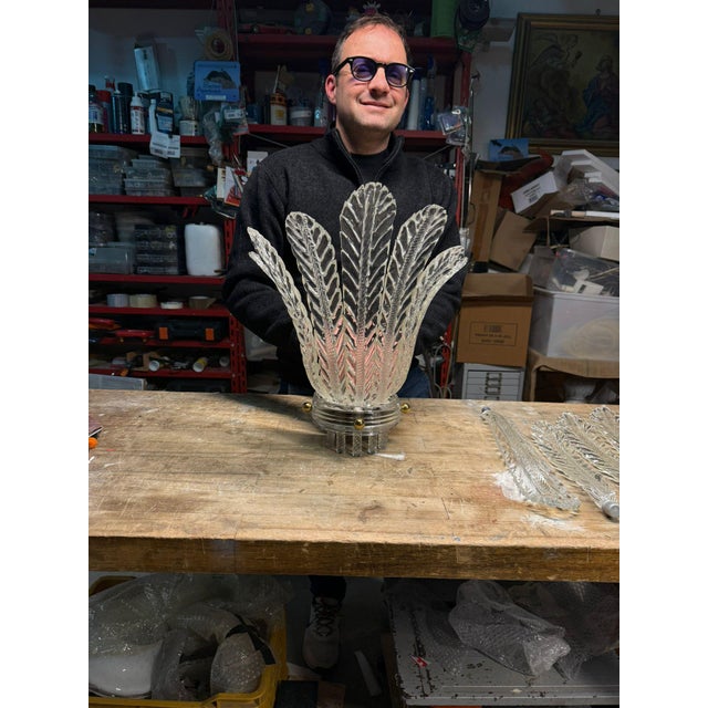 Blue Catalogue Wall Lights from Venini, 1930s, Set of 2 For Sale - Image 13 of 18