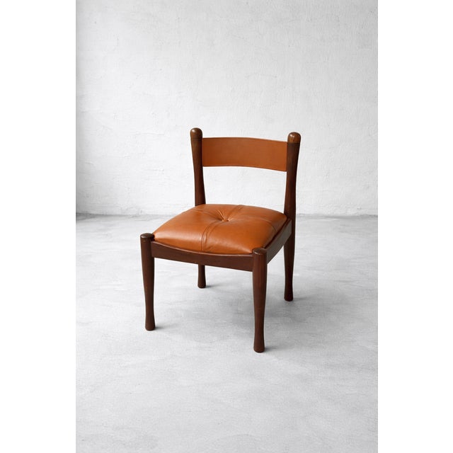 Mid-Century Modern Chairs by Silvio Coppola for Bernini, 1960s, Set of 6 For Sale - Image 3 of 7
