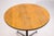 Mid 20th Century Herman Miller Side Table Wood Top With Metal Base Modern Furniture Design For Sale - Image 5 of 7