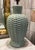 John Dickinson Plaster Basketweave Coastal Style MCM Table Lamp For Sale - Image 4 of 8