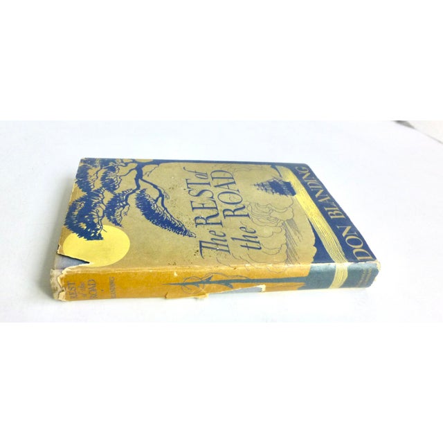 Paper 1937 Art Deco 'The Rest of the Road' Signed by Don Blanding For Sale - Image 7 of 7