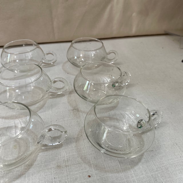 1970s Collection of Small Round Cups With Handles- Set of 10 For Sale In Atlanta - Image 6 of 6
