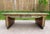 Unique, most likely one of a kind, double drawer hand made coffee table. This table is very solid, sturdy, and both...