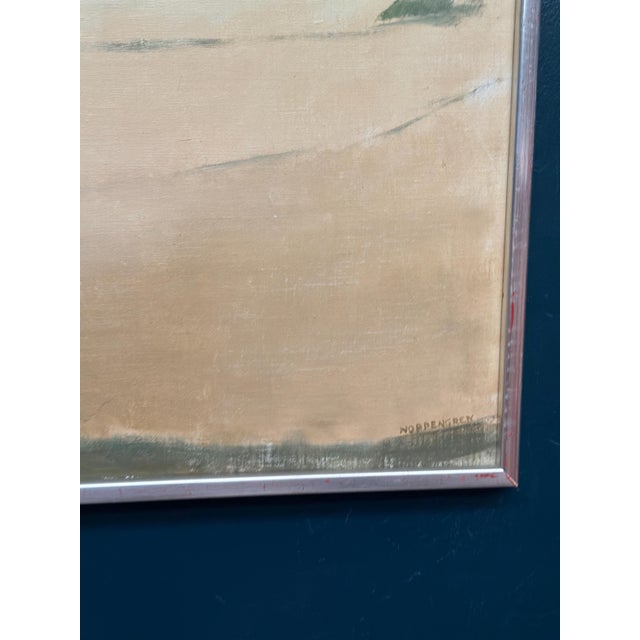 Rolf Nordengren, Västra Piren, Hven, 1980, Oil on Canvas, Framed For Sale - Image 9 of 14