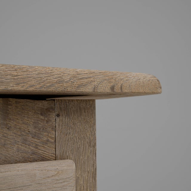 Brown Late 20th Century French Oak Chest Of Drawers For Sale - Image 8 of 18