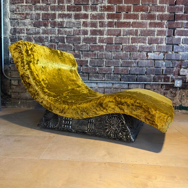 Mid-Century Modern Adrian Pearsall ‘Goop’ Brutalist Chaise Lounge For Sale - Image 3 of 12
