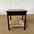 Dark Mahogany Stained Nightstands with Single Drawers & Rush Shelf 24″ W x 20″ D x 26″ H Leg Height 5.75″ Shelf Height 7″...