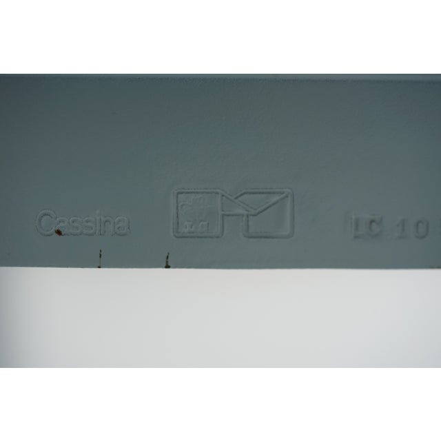 LC 10 Side Table attributed to Le Corbusier, Charlotte Perriand and Pierre Jeanneret for Cassina, 1980s For Sale - Image 14 of 16
