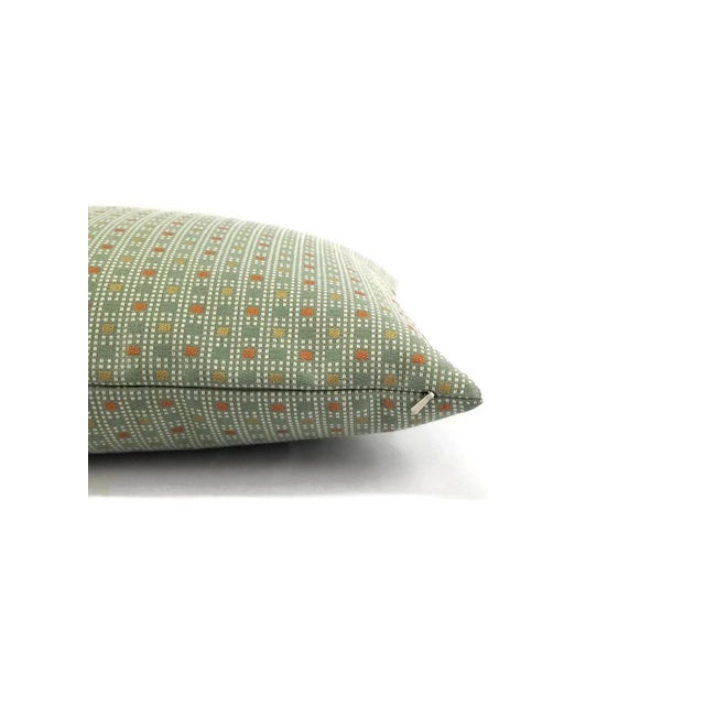 Transitional Kravet Check Out Poolside Lumbar Pillow Cover For Sale - Image 3 of 4