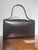 Vintage Top Handle Handbag in Brown Leather from Delvaux For Sale - Image 4 of 13