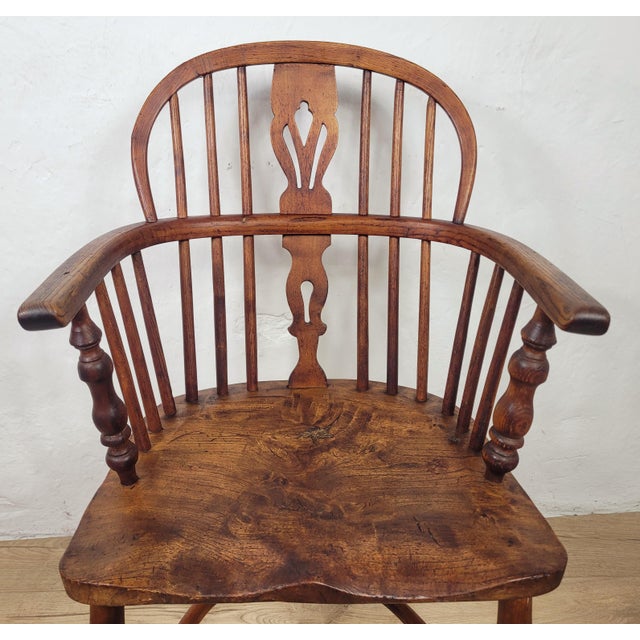 Late 19th Century 19th Century Victorian Windsor Armchair For Sale - Image 5 of 18