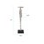 Silver Abstract Figure Candle Holder Tall For Sale - Image 8 of 10