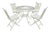 French Cast Iron Patio Set, 1950, Set of 5 For Sale