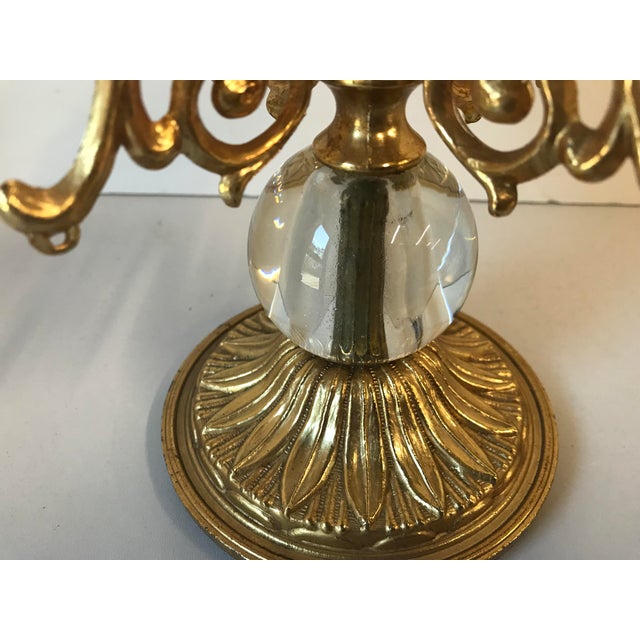Vintage Hollywood Regency Pilar Candle Holder | Chairish