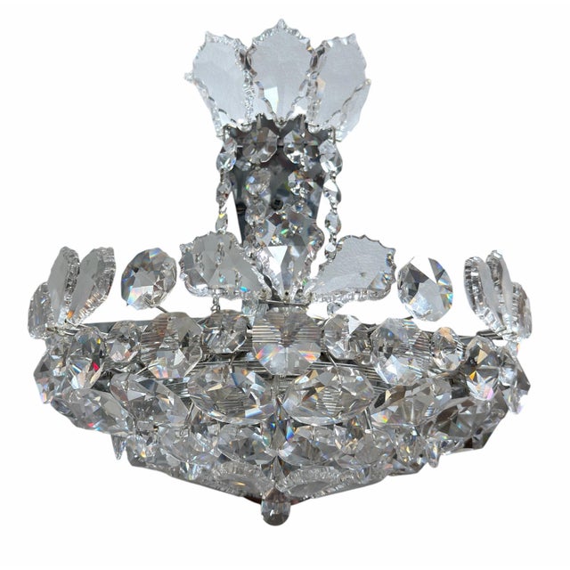 Pair of Modern Schonbek Trilliane Austrian Crystal Sconces.