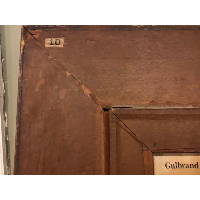 Gold Gulbrandt Sether Signed Norwegian American Oil on Canvas of a Venice Canal For Sale - Image 8 of 12