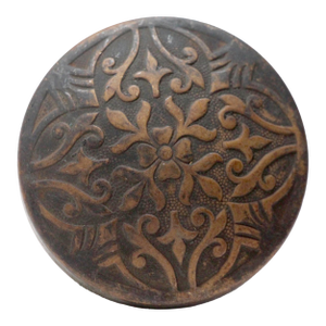Antique 1900s Lockwood Bronze 4 Fold Passage Door Knob
