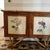 Mid Century bamboo sideboard with floral inserts on each door , 2 doors and a shelved interior. Bamboo covering each side,...